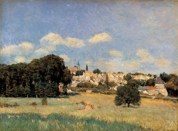 View of Marly-le-Roi-Sunshine